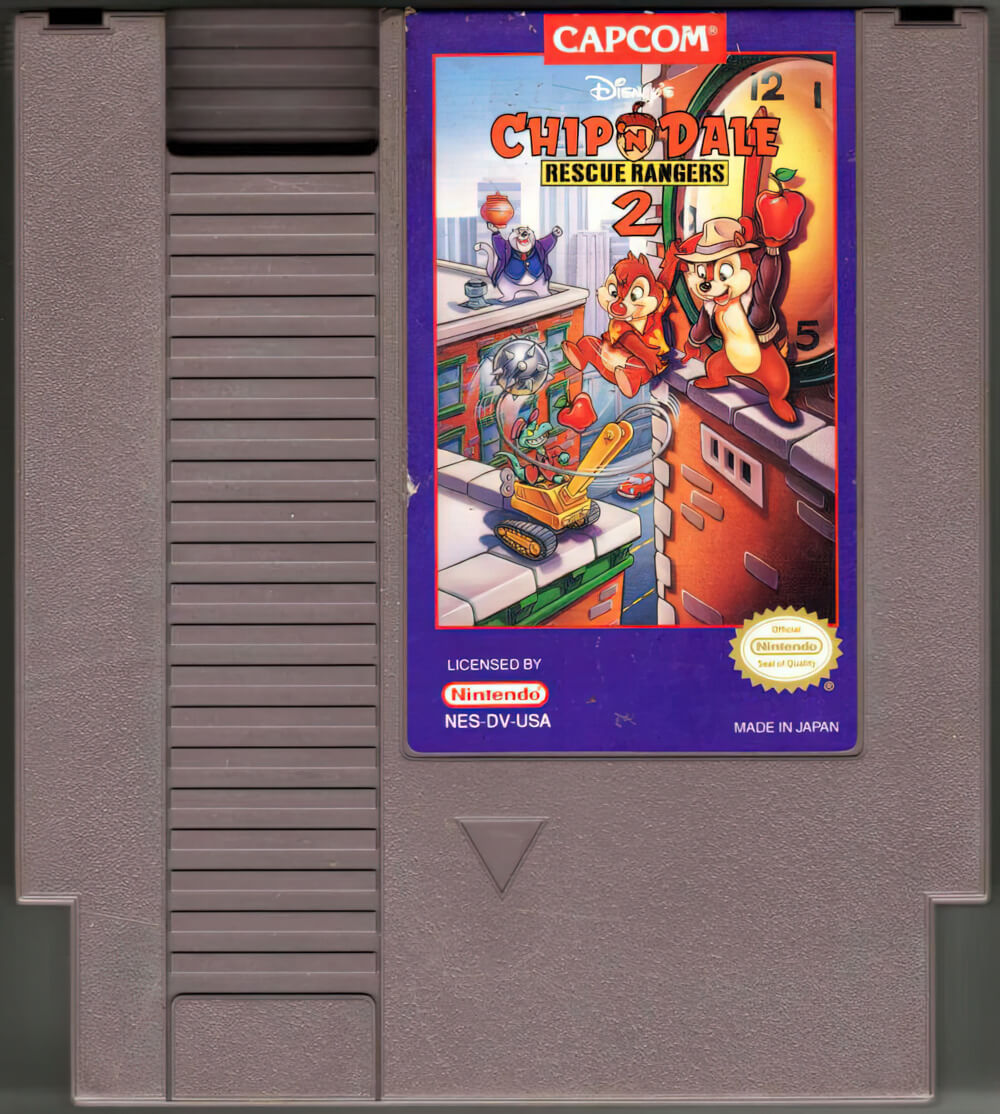 Лицензионный картридж Chip and Dale Rescue Rangers 2 для NES\Famicom